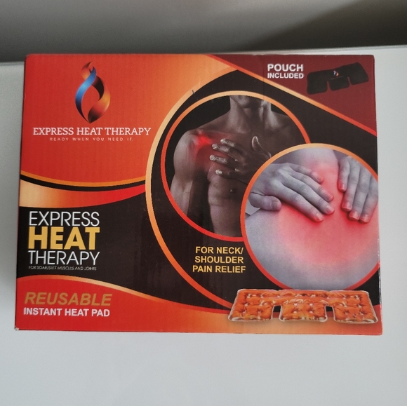Express Heat Therapy Other Express Heat Therapy Reusable Instant Heat Pad Neck And Shoulder